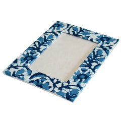 Kuber Industries Army Print Handicrafts Photo Frame For Living Room,Bedroom With Stable Stand (Blue)