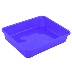 Kuber Industries 2 Piece Plastic Multipurpose Stationary Tray, Small