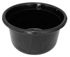 Kuber Industries 2 Pieces Plastic Bathroom Tub & Mug Set (Black)