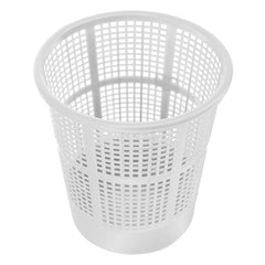 Kuber Industries Mesh Design Plastic Dustbin, Garbage Bin For Home, Kitchen, Office, 5Ltr.- Pack of 4 (White)-47KM0787