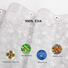 Kuber Industries 3D Coin Design PVC Transparent 0.20 MM AC Door Curtain(Width-54 Inches X Height-96 Inches) 8 Feet -KUBMART02989