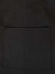 Heart Home Apron & Cooking Cap Set for Cooking, Baking, Party Favors, Home Kitchen, Restaurant, Set of 2 (Black)-50HH01019