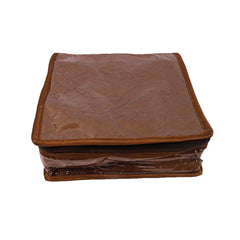 Heart Home Satin Locker Jewellery Kit Oragniser (Brown) - CTHH11291