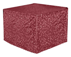 Kuber Industries 3D Design PVC Window AC Cover for 2 Ton Capacity - Maroon (CTKTC01715), Standard