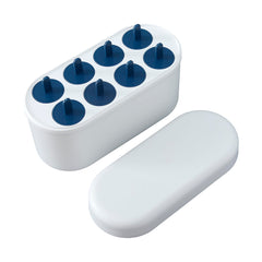 Kuber Popsicle Mould 8 Round Popsicle Mould (Hard Bottom)| KU80030-8| White