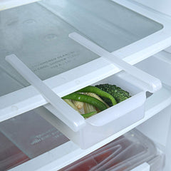 Kuber Industries 4 Pieces Plastic Refrigerator Storage Fridge Racks Tray Selves Shelf (Multicolour) - CTKTC030726