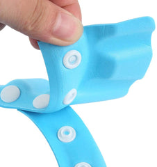 Heart Home Soft Adjustable Visor Hat Safe Shampoo Shower Bathing Protection Bath Cap for Toddler, Baby, Kids, Children-Pack of 2 (Blue)-HS_38_HEARTH21343