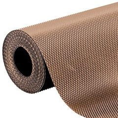 Heart Home Multipurpose Diamond Textured Super Strong Anti-Slip Mat Liner, Size 45X150 cm (1.50 Meter Roll, Beige) (HEART0211)