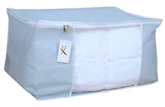 Kuber Industries 3 Piece Non Woven Saree Cover Set, Grey,Standard,CTSN00813