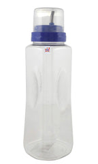 Fun Homes Plastic Leakproof Drop Oil Bottle Olive Oil Dispenser for Kitchen Storage Container,1 LTR (Purple), Set of 1
