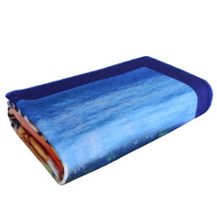 Heart Home Kids Bath Towel|Soft Cotton & Sides Stitched Baby Towel|Microfibered Super Absorbent Tiger Pattern Towel for Infants,Toddler,55x26 Inch,Pack of 2 (Multicolor)