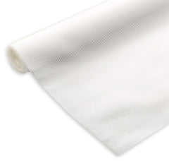 Kuber Industries Multipurpose, Waterproof, Super Strong, Anti Slip Diamond Textured Mat/Sheet for Kitchen Drawer, Cupboard Shelf, Fridge, Bathroom Shelves Liner-45X1000 cm (10 Mtr,White)-KUBMART11936