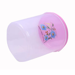 Heart Home Plastic 3 Pieces Multipurpose Storage Container Box 5000 ML (Pink) -CTLTC10988 CTHH12448