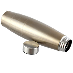 Kuber Industries Falcon Stainless Steel 4 Pieces Fridge Water Bottle/Refrigerator Bottle/Thunder, 1000 ML (Brown)-CTKTC43614