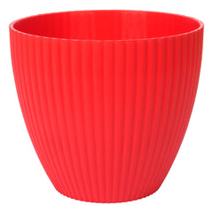 Heart Home Flower Pot | Flower Planter Pots for Indoor | Flower Pots for Outdoor | Pot for Garden & Balcony Flowering | Flower Plants Pot | Mega Flower Pot | 6 Inch | Red