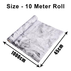 Heart Home Shelf Liner | Kitchen Cabinet Shelf Protector | Kitchen Liners for Cabinets and Drawers | Drawer Liner Mat | Marble Shelf Liner Cabinet Mat | 10 MTR | Gray