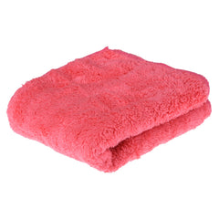 Kuber Industries Cleaning Towel | Reusable Cleaning Cloths for Kitchen | Duster Towel for Home Cleaning | 350 GSM Cleaning Cloth Towel for Car | Bike | 30x60 | Dark Pink
