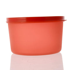 Kuber Industries Plastic 12 Pieces Kitchen Storage Spice Containers, Fridge Container, Food Utility Box, Food Storage Containers Jars 400 Ml (Red) - CTLTC43896