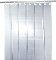 Kuber Industries 6 Strips PVC AC Curtain-9ft, 1mm Transparent (ACSTRIP19), Standard (Stripsac019)