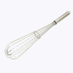 Kuber Industries 2.5 MM 2 Pieces Stainless Steel Hand Blender Mixer Froth Whisker Latte Maker for Milk Coffee Egg Beater Juice,50 cm (Silver) - CTKTC031351