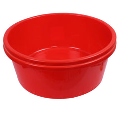 Kuber Industries 2 Pieces Unbreakable Multipurpose Bath Tub 40 LTR (Red) -CTLTC10955