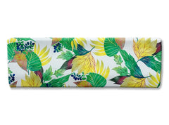 Kuber Industries AC Cover|Attractive Leaf Print 1.5 Ton|All Weather Friendly|Stretchable Fabric & Elastic Closure, (Green)