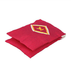 Kuber Industries Cotton Bow Dot Print Waterproof Undergarments Organizer|Toiletry Bag For Travel With Zippered & 2 Main Compartments Pack of 2 (Pink)