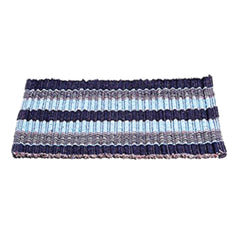 Kuber Industries Cotton 3 Pieces Door Mat 15"x24"(Multi) - CTKTC22142,Standard