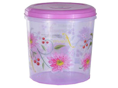 Kuber Industries 3 Piece Plastic Container Set, 11000ml & 7500ml & 5000ml, Pink