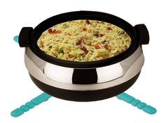 Kuber Industries Stick Hot Mate/Hot Pot Stand/Hot Plate Stand/Pot Holder, 22x22 Cm (Set of 3, Multi)-KUBMART11144