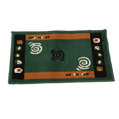 Kuber Industries Floral 4 Piece Microfibre Door Mat Set - 22"x15", Multicolour, Standard (CLOUDTAIL40)