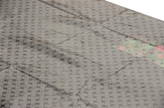 Kuber Industries 3D Design PVC 4 Seater Centre Table Cover - Silver