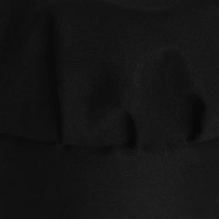 Kuber Industries Cotton Chef Cap/Hat for Cooking, Baking, Party Favors, Home Kitchen, Restaurant- Pack of 3 (Black)-50KM01046