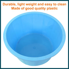 Heart Home Plastic Unbreakable Multipurpose Bath Tub/Washing Tub for Bathing 40 LTR.(Blue) 54HH3902.
