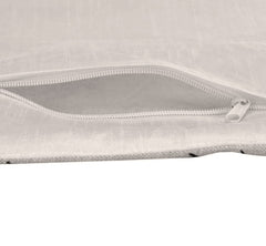 Kuber Industries Flower Print Soft Decorative Square Cushion Cover, Cushion Case For Sofa Couch Bed 16x16 Inch- Pack of 5 (White)