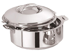 Kuber Industries Casserole/ Box/chapati Container/hot case in Stainless Steel 10000 ml -CTKTC6042