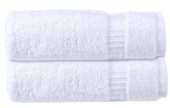 Kuber Industries Cotton Towel (Pack of 2, White) (F_26_KUBMART017076)