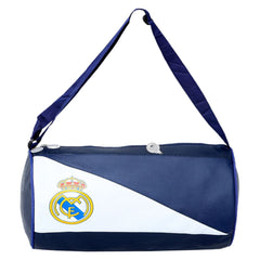 Kuber Industries Soft Leather Lightweight Sports Gym Bag, Travel Duffel Bag for Men & Women (Blue) 54KM4025