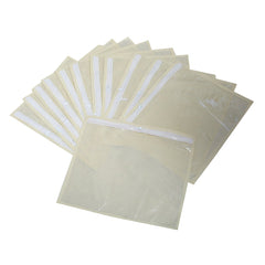 Kuber Industries 24 Piece Non woven Saree Cover Set, Cream