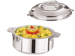 Kuber Industries Casserole/HotPot, chapati Box/chapati Container/hot case in Stainless Steel 8000 ml -CTKTC6041