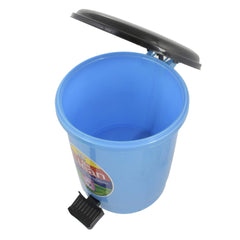 Kuber Industries 2 Pieces Table Top Desk Garbage Dustbin Trash for Office Home Work Place,2 LTR(Blue)