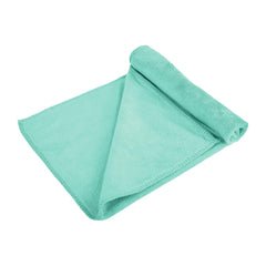 Kuber Industries Cleaning Towel | Reusable Cleaning Cloths for Kitchen | Duster Towel for Home Cleaning | 400 GSM Cleaning Cloth Towel for Car | Bike | 50x70 | Pack of 3 | Green