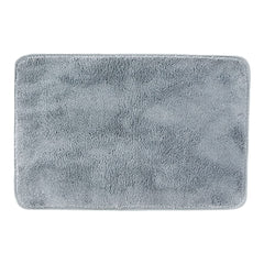 Kuber Industries Luxury Door Mat|Super Absorbent,Non-Slip & Comfortable|Anti Skid Bathroom |Multi-Utility Floor for Living Room,Bedroom,Entrances|40 x 60 cm,Grey, Pack of 10