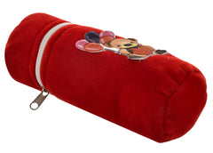 Kuber Industries Cartoon Printed Velvet Newborn Baby Feeding Bottle Cover, Pack of 2 (Red)