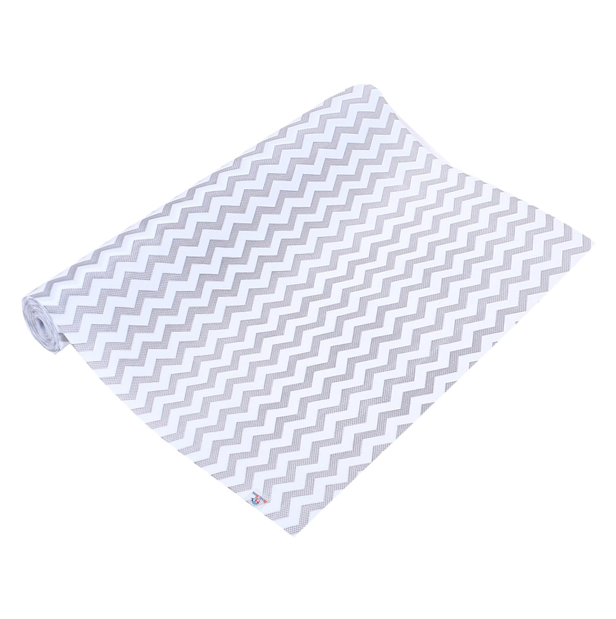 Heart Home Shelf Liner | EVA Kitchen Cabinet Shelf Mat | Anti-Slip Bathroom Mat | Fridge Mat | Table Mat | Zig Zag Design Wardrobe Mat | 1.5 Meter | Gray
