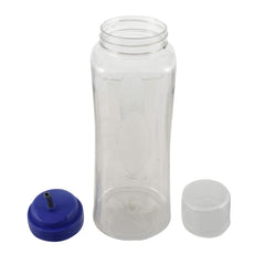Fun Homes Plastic Leakproof Drop Oil Bottle Olive Oil Dispenser for Kitchen Storage Container,1 LTR (Purple), Set of 1