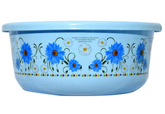 Kuber Industries Exclusive Unbreakable Plastic Multipurpose Bath Tub/Washing Tub 40 Ltr (Blue) -CTLTC38728