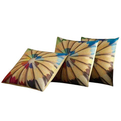 Kuber Industries Cushion Cover|Ractangle Cushion Covers|Sofa Cushion Covers|Cushion Covers 16 inch x 16 inch|Cushion Cover Set of 5 (Multi)