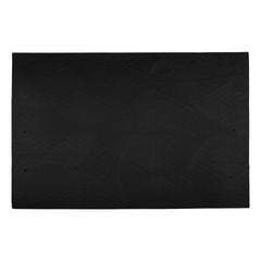 Kuber Industries Door Mat | Rubber Mud Trapper Mat | Welcome Mat | Floor mat | Door Mat for Home Entrance | Bathroom Mat | Entry Way Doormat | Black & Silver