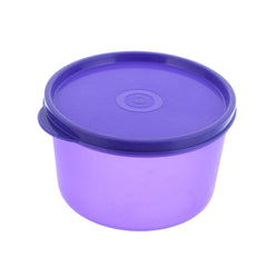 Kuber Industries Plastic 6 Pieces Kitchen Storage Spice Containers, Fridge Container, Food Utility Box, Food Storage Containers Jars 600 Ml (Purple) - CTLTC43921